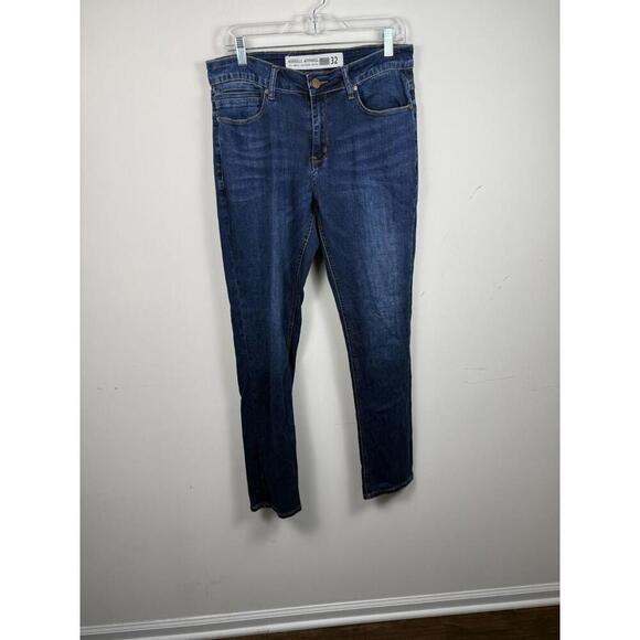 Barbell Apparel Other - Barbell Apparel Denim Jeans Men 32x32 Dark Wash Straight Athletic Fit Stretch